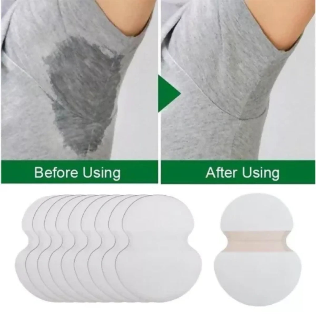 Underarm Sweat Pads, Disposable Anti-Stain Armpit Shields, for Unisex & Kids