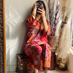 Arabic Lawn Suit, Mountain Design, Casual & Daily Wear, for Women