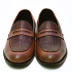 Loafer-Luxe Tire Sole Shoes, Premium Leather & Casual Wear, for Men