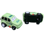 Puzzle Racer Car Track, Dinosaur Theme & DIY Educational Toy