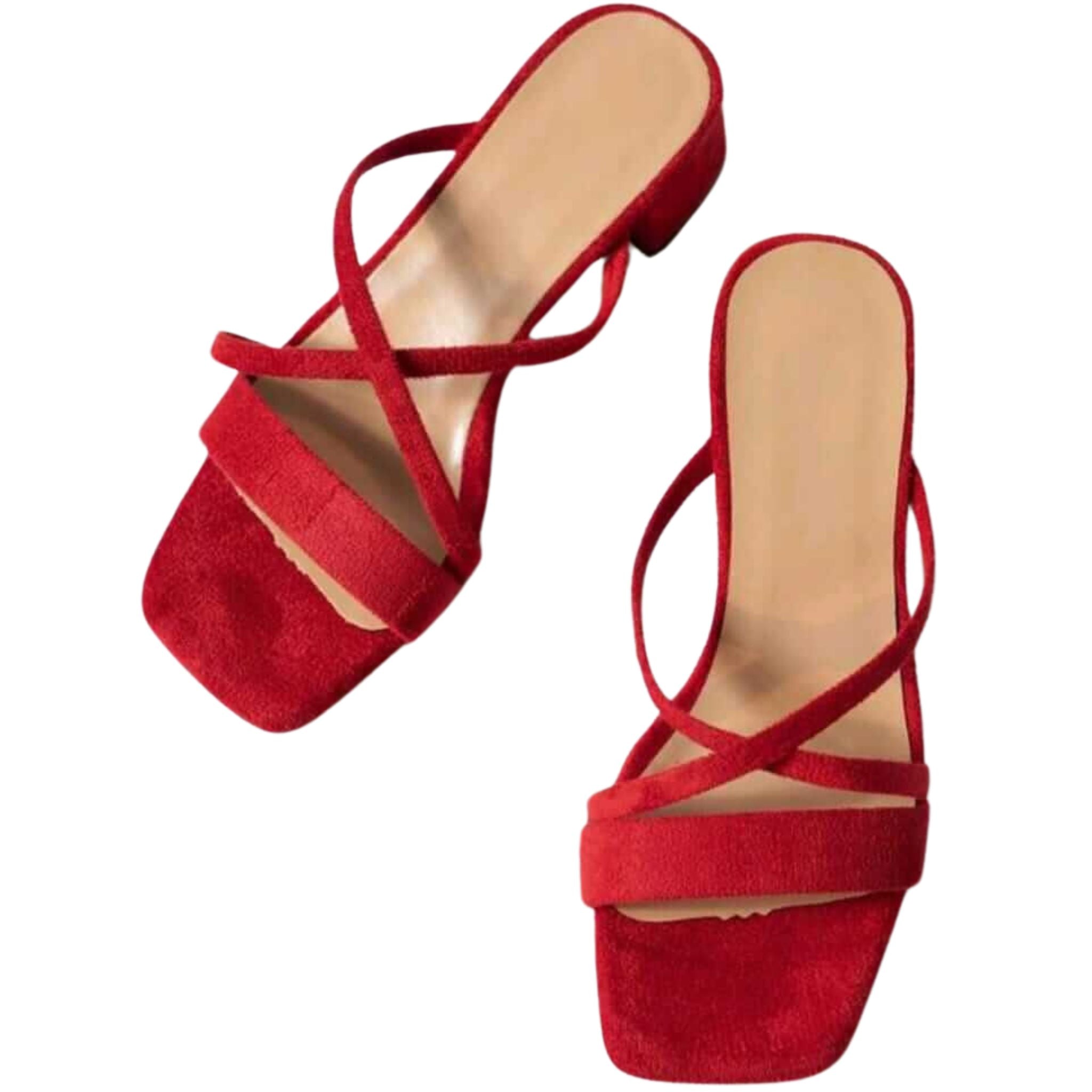 Cross Suede Slippers, Soft, Stylish & Comfortable Slip-Ons, for Women