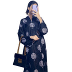 Tree Design Suit, Stitched Arabic Lawn, Printed Shirt and Trouser, for Women