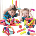 Magnetic Sticks and Balls, Creative Building Toy for Kids