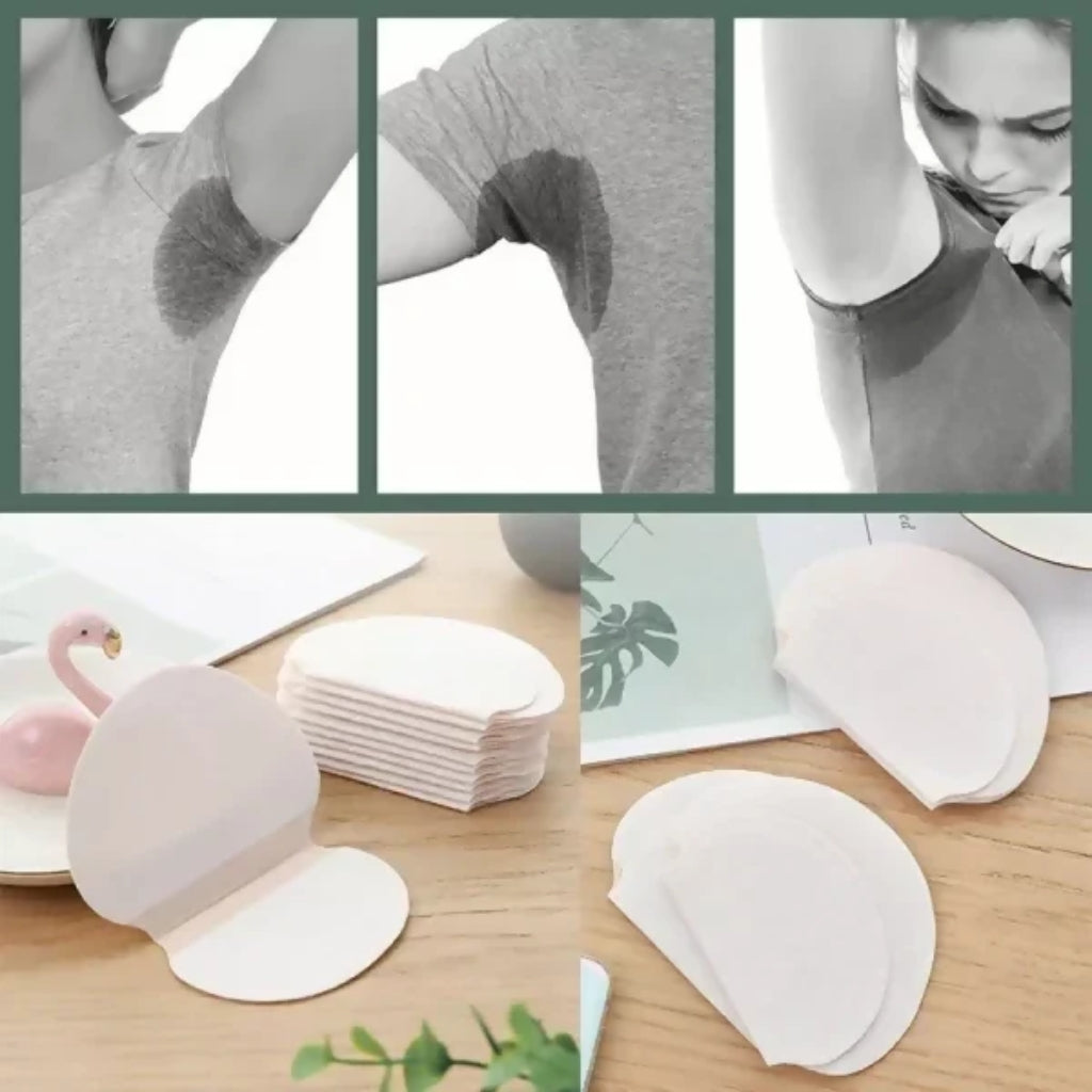 Underarm Sweat Pads, Disposable Anti-Stain Armpit Shields, for Unisex & Kids