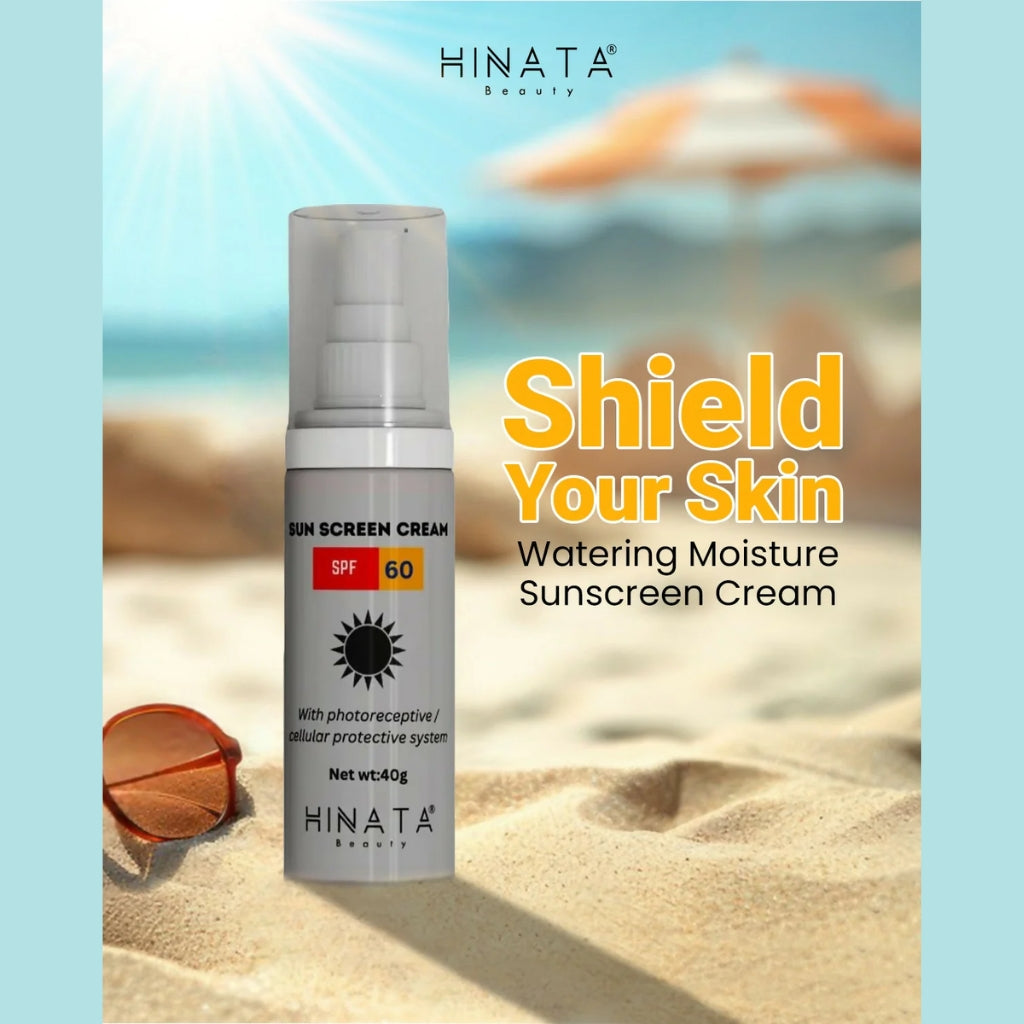 Sunscreen SPF 60, Lightweight, Non-Greasy & UV Protection, for Face