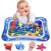 Inflatable Tummy Time Mat, Leak-Proof & Durable, Ideal for Babies 3+ Months