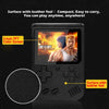 Retro Gaming Console, 400 Games & Rechargeable Battery, for Family Fun