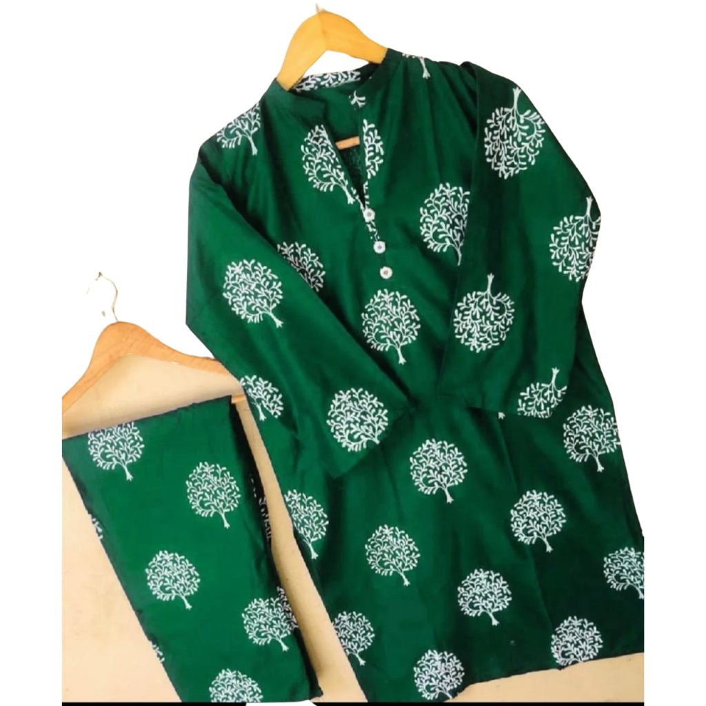 Lawn Suit, Arabic Lawn Suit, Printed Shirt & Trouser, for Women