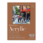 Strathmore Series 400 Acrylic Pad Natural White 400 gsm