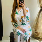 Suit, Sunflower Design & Arabic Lawn, Stitched & Printed, for Women