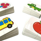 32-Piece Toddler Puzzle, Montessori Learning Cards, Fun & Educational