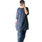 Embroidered Suit, Trendy Side Pocket Design & Premium Cotton Lawn