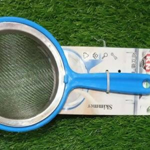 Colorful Stainless Steel Mesh Tea Strainer with Plastic Handle-medium