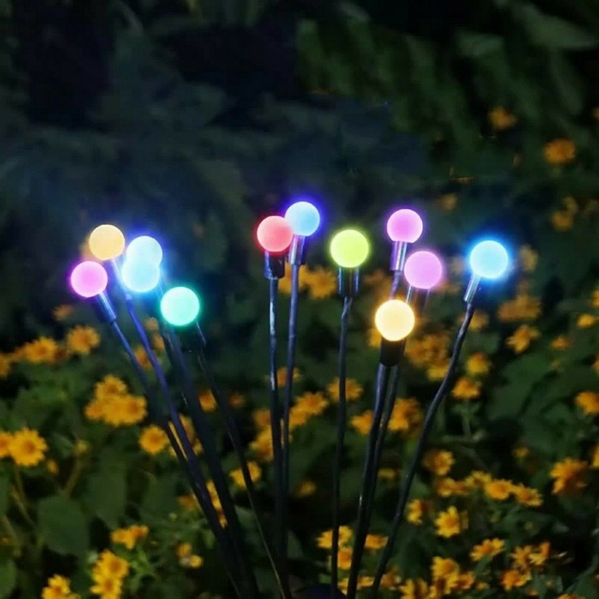 Garden Lights – New Upgraded Solar Powered Firefly Lights,