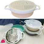 4-in-1 Multi-Function Vegetable Grater with Storage Box | Kitchen Slicer & Shredder