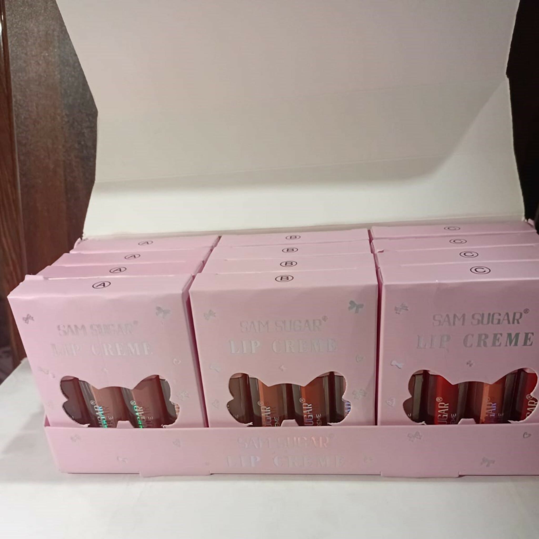 Sam Sugar Matte Liquid Lipsticks Pack Of 4 Long Lasting Multi Shades