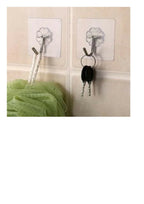 Transparent Self-Adhesive Wall Hooks Sticker – Strong Hold, No Drill, Damage-Free Hanging – Pack of 10