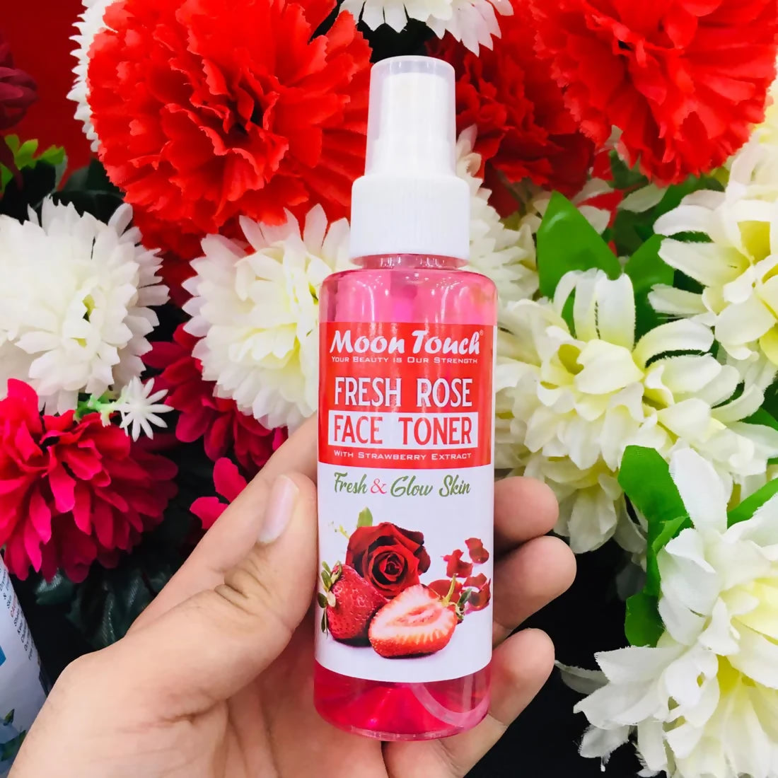 Fresh Rose Face Toner Mist (100ml)