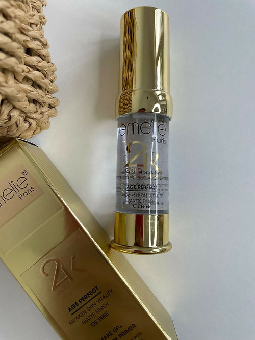 Emelie Paris 24K Gold Age Perfect Makeup+Skincare Primer (30ml)