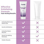Sanfe Instant Tan & Dead Skin Removal Exfoliating Gel – Deep Exfoliation for Smooth & Bright Skin