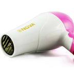 Nova Professional Mini Foldable Hair Dryer – Compact Travel Hair Dryer with Folding Handle