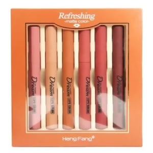 HengFang Matte Lipstick [6 Pcs Set]