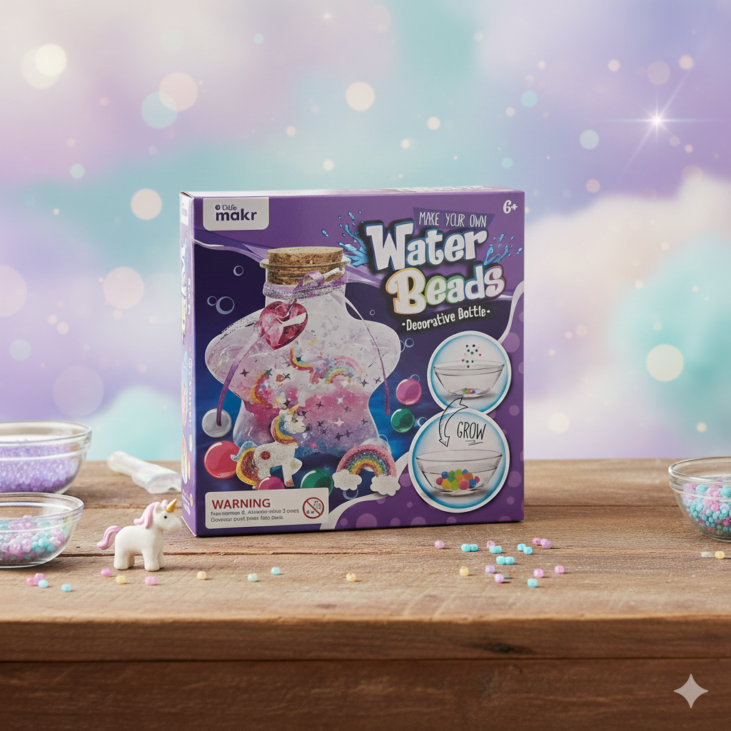 DIY Water Beads Decorative Bottle Kit – Make Your Own Sensory Display