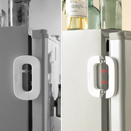 Child Safety Fridge Lock – Self Adhesive Baby Proof Cabinet & Door Lock