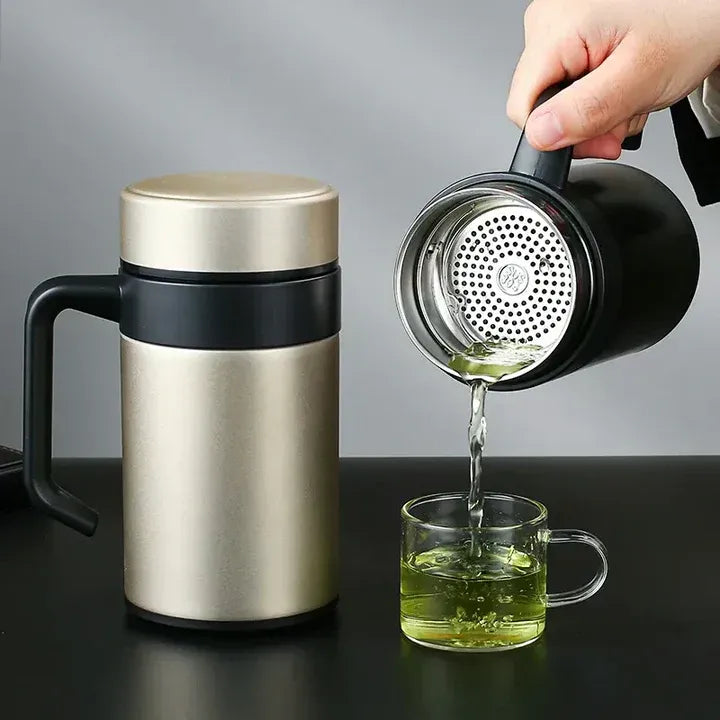 12oz Stainless Steel Vacuum Insulated Coffee Cup With Lid