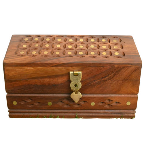 Brass Shelter Shape Jewelry Storage Set