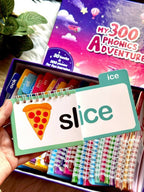 30 Read And Rhyme Flip Books Phonics Learning Set With 300 Words For Kids