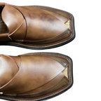 Charsaddah Special Chappal, Fine Matte Leather & Feather Light, for Men