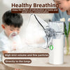 Portable Mesh Nebulizer Machine – Silent Handheld Inhaler for Kids & Adults | Effective Respiratory Solution with Advanced Mesh Technology