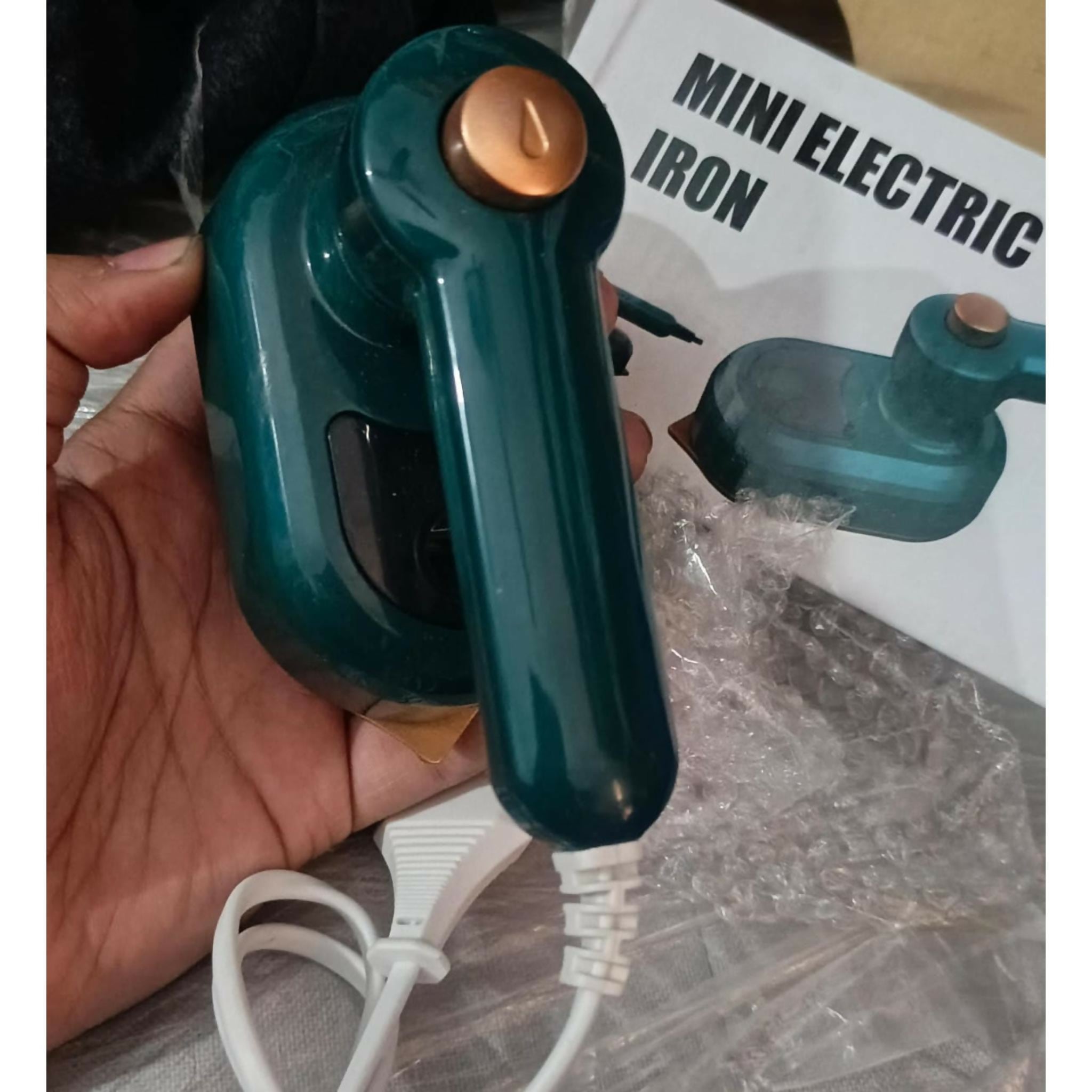 Professional Micro Steam Iron – Portable Handheld Dry & Wet Combo Garment Steamer for Travel & Home