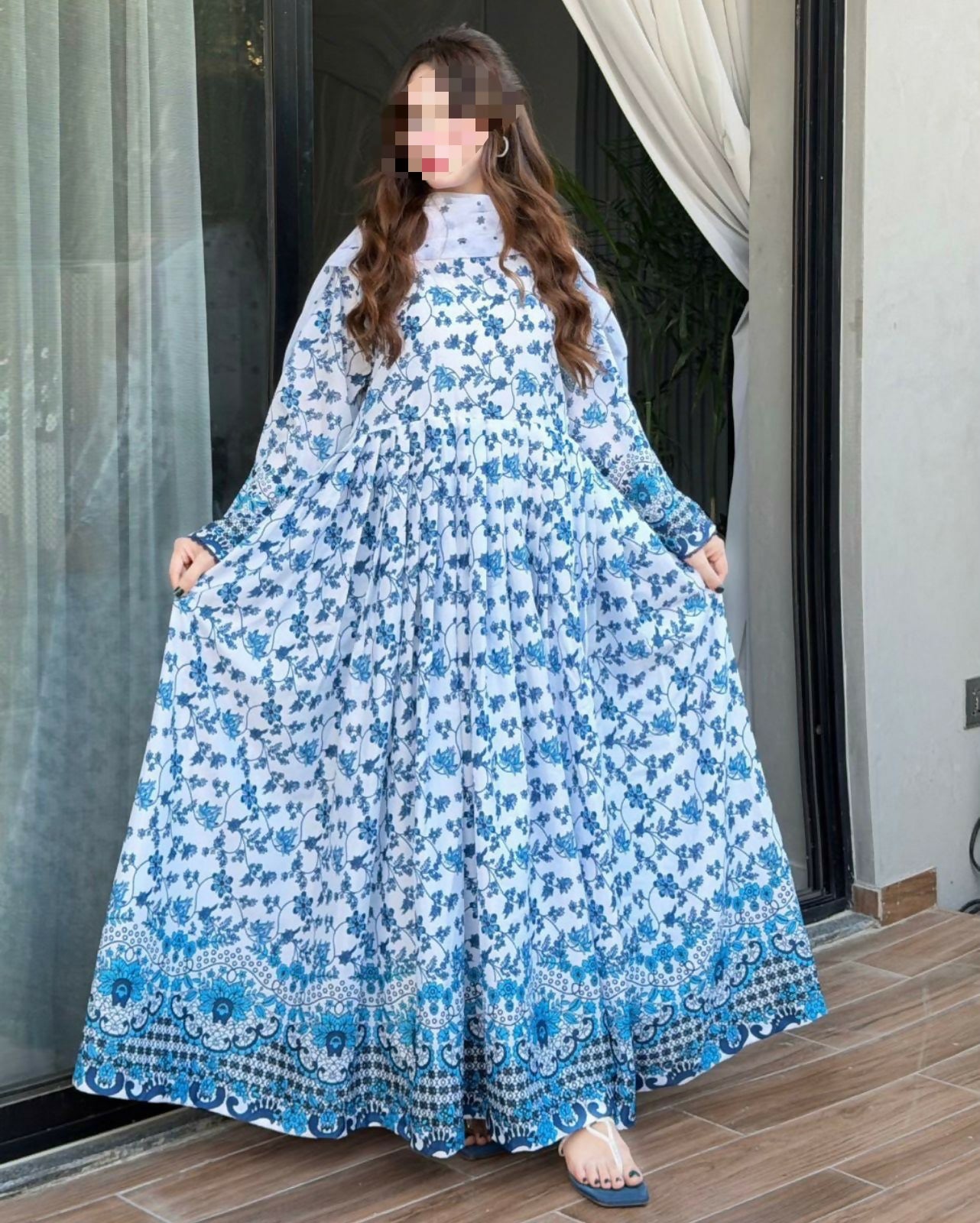 BRAND FAIZA SAQLAIN 🔵🔵🔵 Hania amir viral dress SUMMER LAWN EDITION 2026” Digital Printed Lawn 3pc