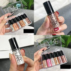 Liquid Glitter Eyeliner Long Lasting Shimmer - Set 6 Colors