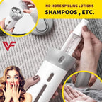 Travel Bottles, Portable 4 Compartment Refillable for Shampoo and Lotion