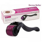 Combo Deal Of - Derma Roller 540 Titanium Needle (0.5mm) + Flawless Jade Roller With Guasha Stimulates Healthier Skin
