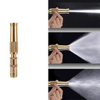 Brass Water Spray Gun Nozzle for Garden Hose and Car Wash