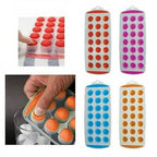 Popup Ice Cube Tray Silicone Mold for Jelly Chocolate and Ice