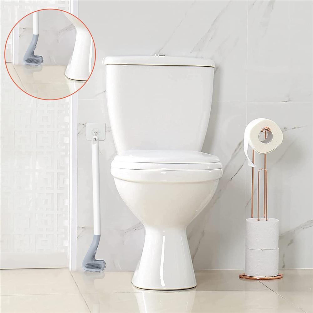 Golf Toilet Brush, Long Handle Silicone