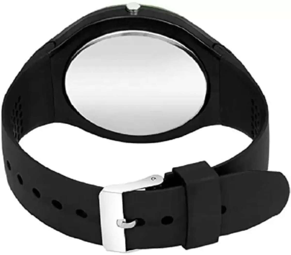 Digital Watch, Round Shape Led with Apple Logo, for Unisex