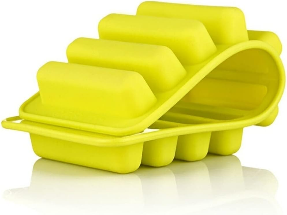 1 PC 10 Grids Silicone Ice Cube Tray for Water Bottle Ice Cream Pudding Maker Mold (Random Color)