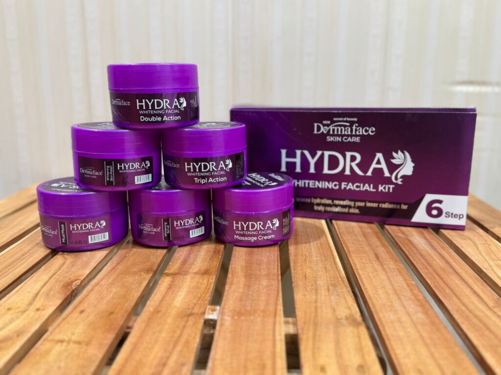 Derma Face Hydra Facial Kit – 6 Step Glow Care