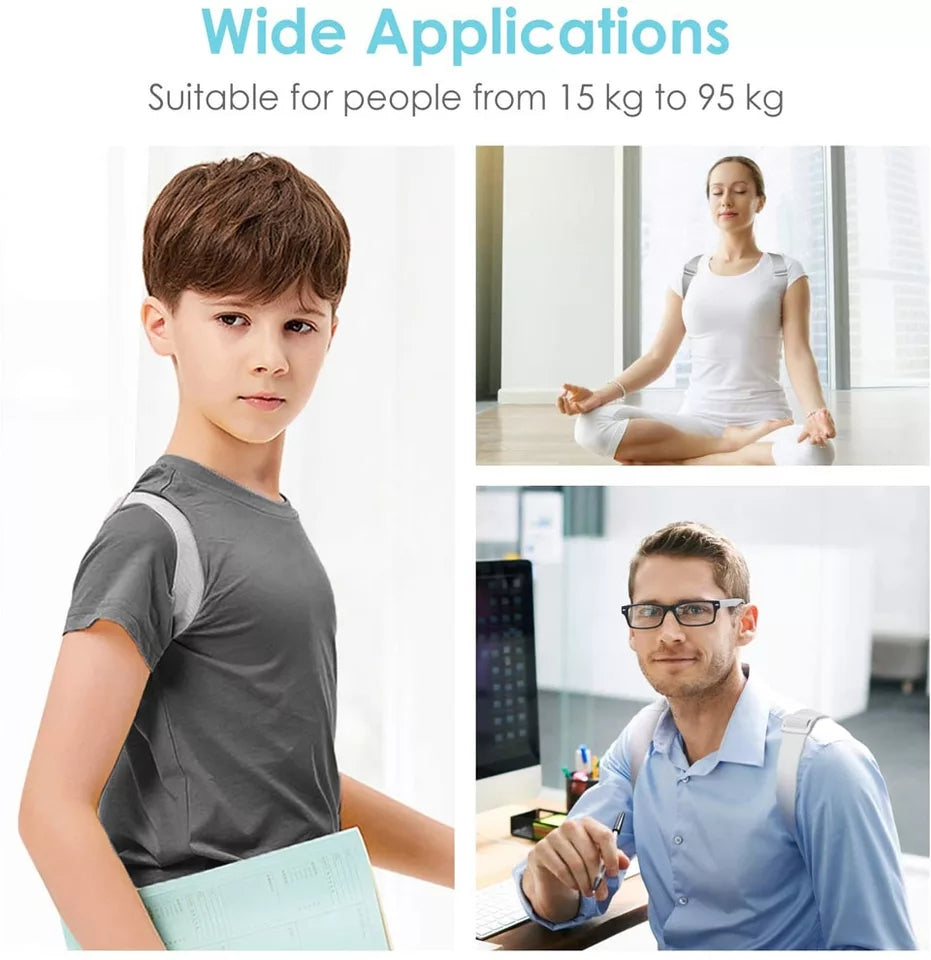 Smart Posture Corrector Vibration Reminder USB Rechargeable Device