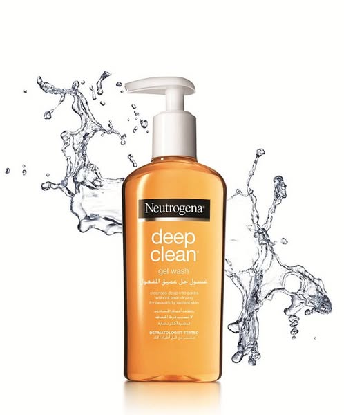 Neutrogena Deep Clean Gel Wash Oil Free Daily Cleanser