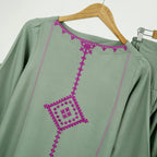 Olive Embroidered