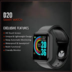 D20 Ultra Smartwatch, 1.44” Screen, Health Monitoring, for Unisex