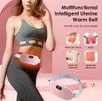 Portable USB Rechargeable Heating Pad with Massage