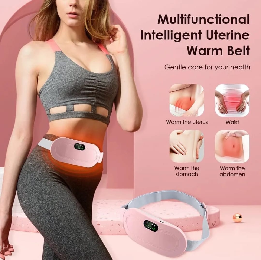 Portable USB Rechargeable Heating Pad with Massage